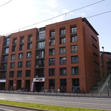 Modern Apartment In City Center Kraków Exteriör bild